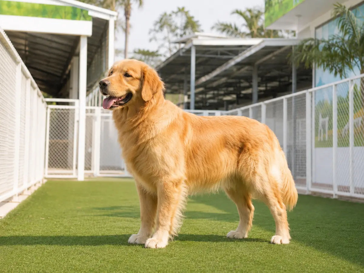 Phối giống chó Golden tại KHUYỂN VIỆT